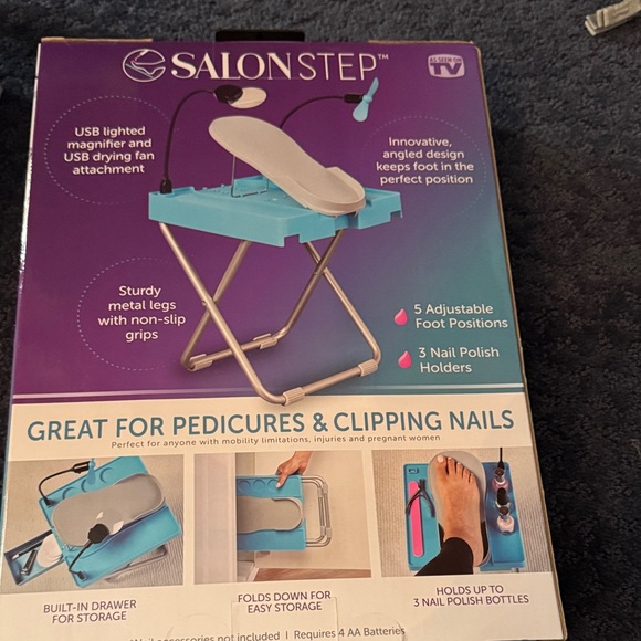 Salon Step Beauty Footrest for Pedicures - Picture 2 of 2